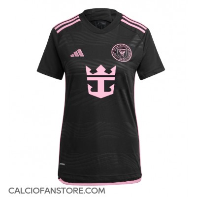 Maglia Calcio Inter Miami Luis Suarez #9 Seconda Divisa Donna 2024-25 Manica Corta Maglia Calcio Inter Miami Luis Suarez #9 Seconda Divisa Donna 2024-25 Manica Corta